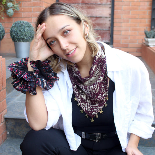 Bandana Rocío, hecha a mano en Chile — Elefanterosado